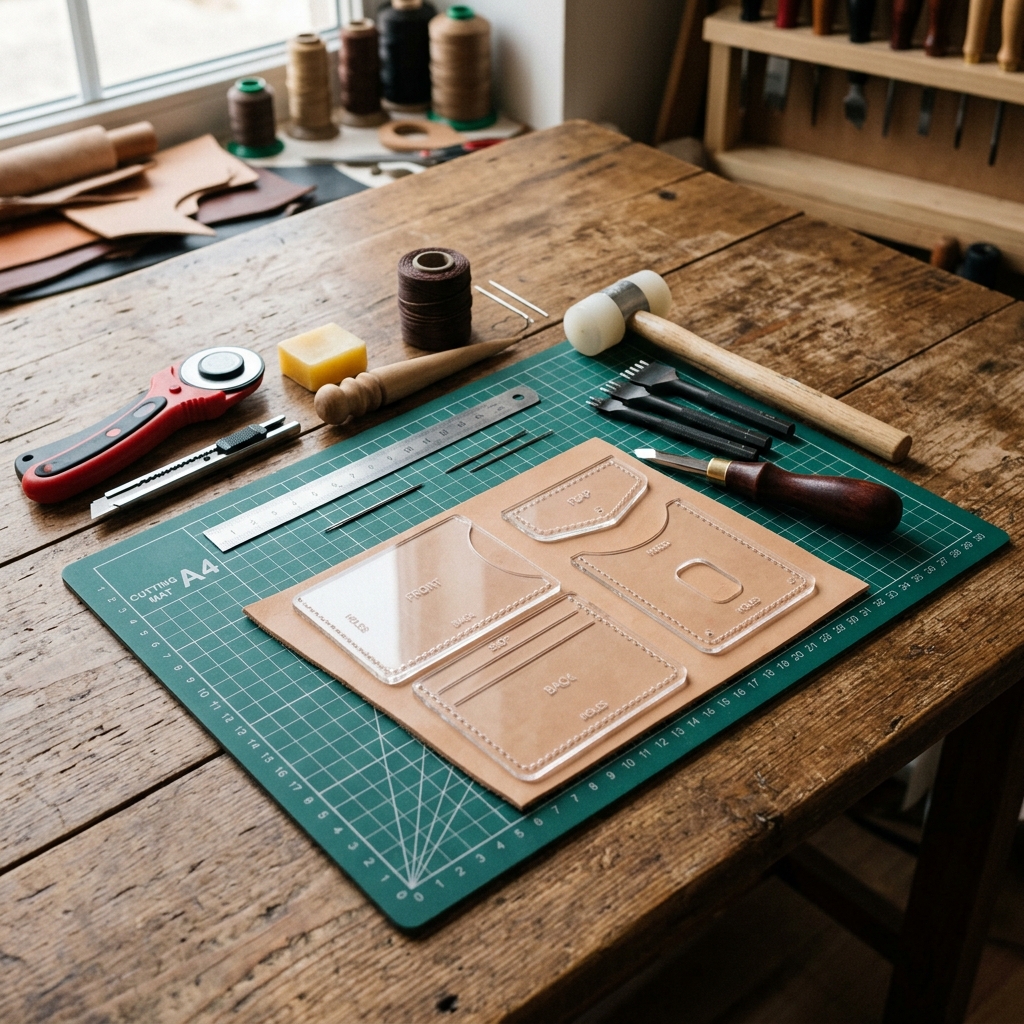 Beginner leather crafting tools